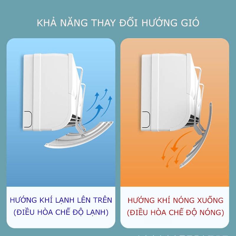 Tấm chắn gió điều hoà tuỳ chỉnh gió tiện lợi cho gia đình