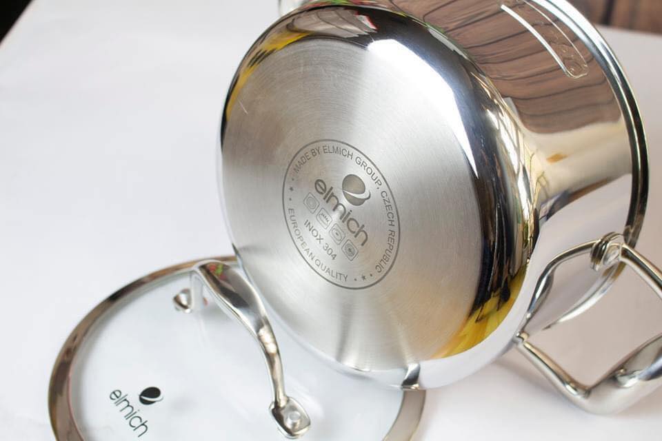 NỒI LUỘC GÀ ELMICH TRIMAX XR 28CM. INOX 304 CAO CẤP