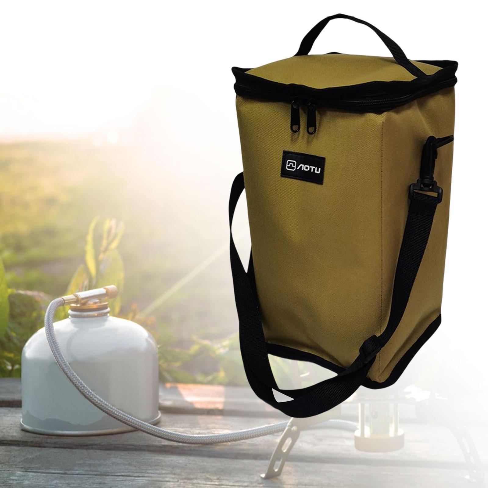 Gas Tank Storage Bag with Handle Portable Case for Hiking Picnic Backpacking