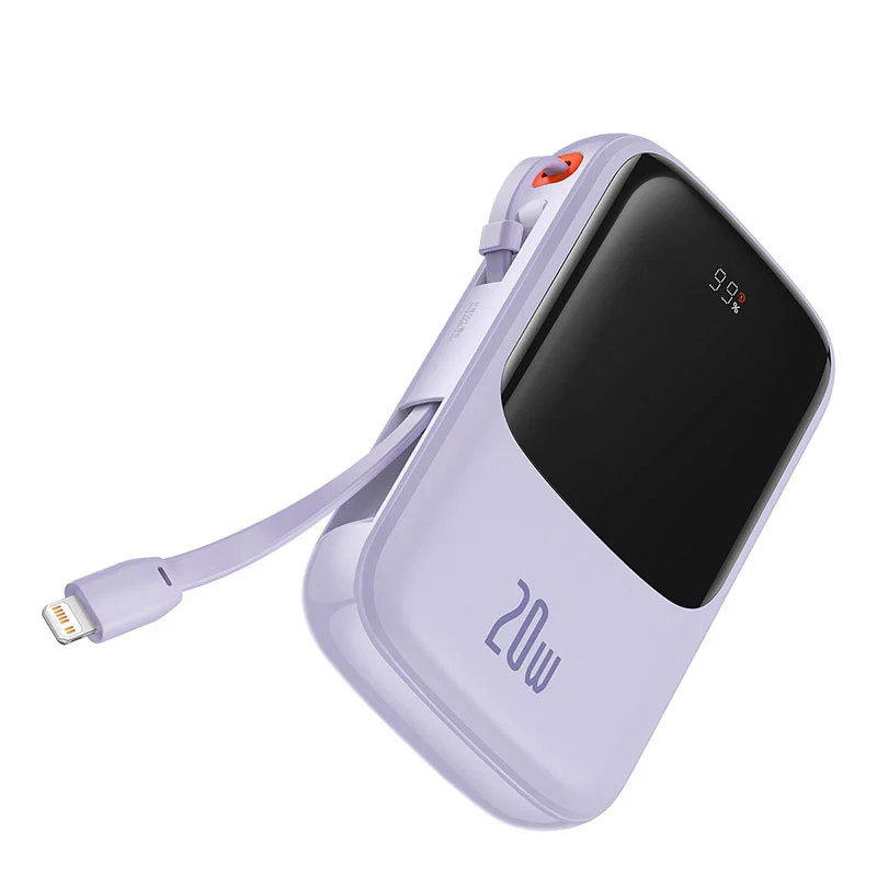 Pin Dự Phòng Sạc Nhanh Baseus Qpow Pro Digital Display Fast Charge Power Bank 10,000mhA Cho IPhone,Type-C - hàng chính hãng