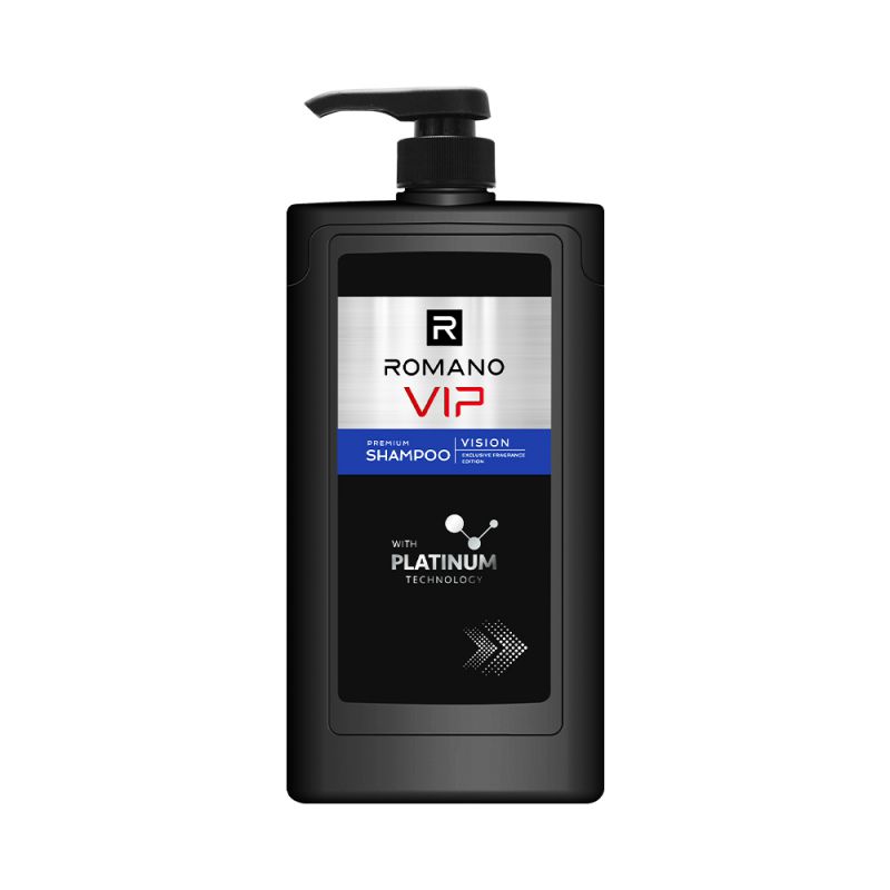 Dầu gội cao cấp Romano Vip Vision sang trọng cuốn hút 650g