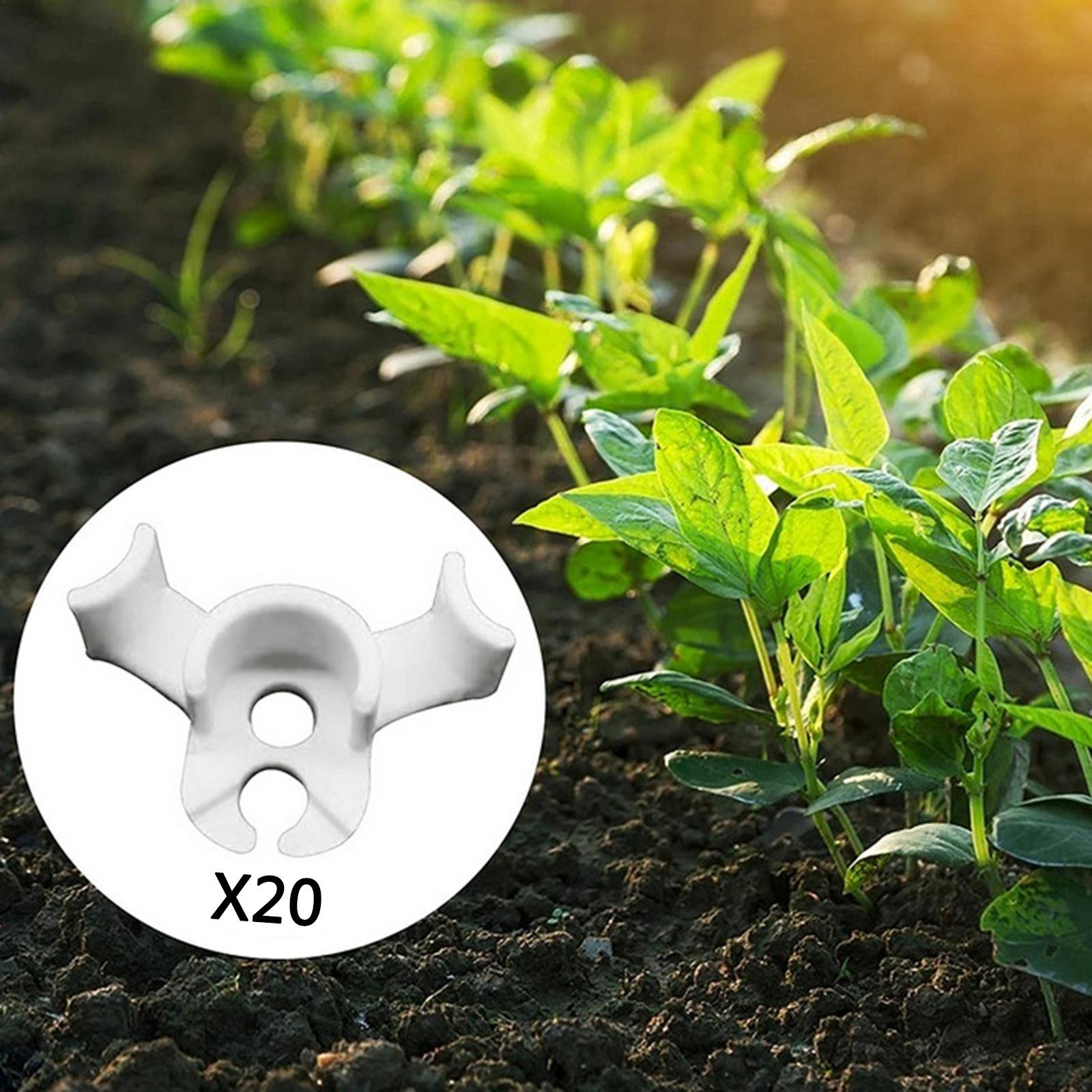 Plant Bender Elbows Tomato Clips Stem Trainer Tomato Branches Clamps for Low Stress Training Control Plants Growth Increase More Light and Air Flow