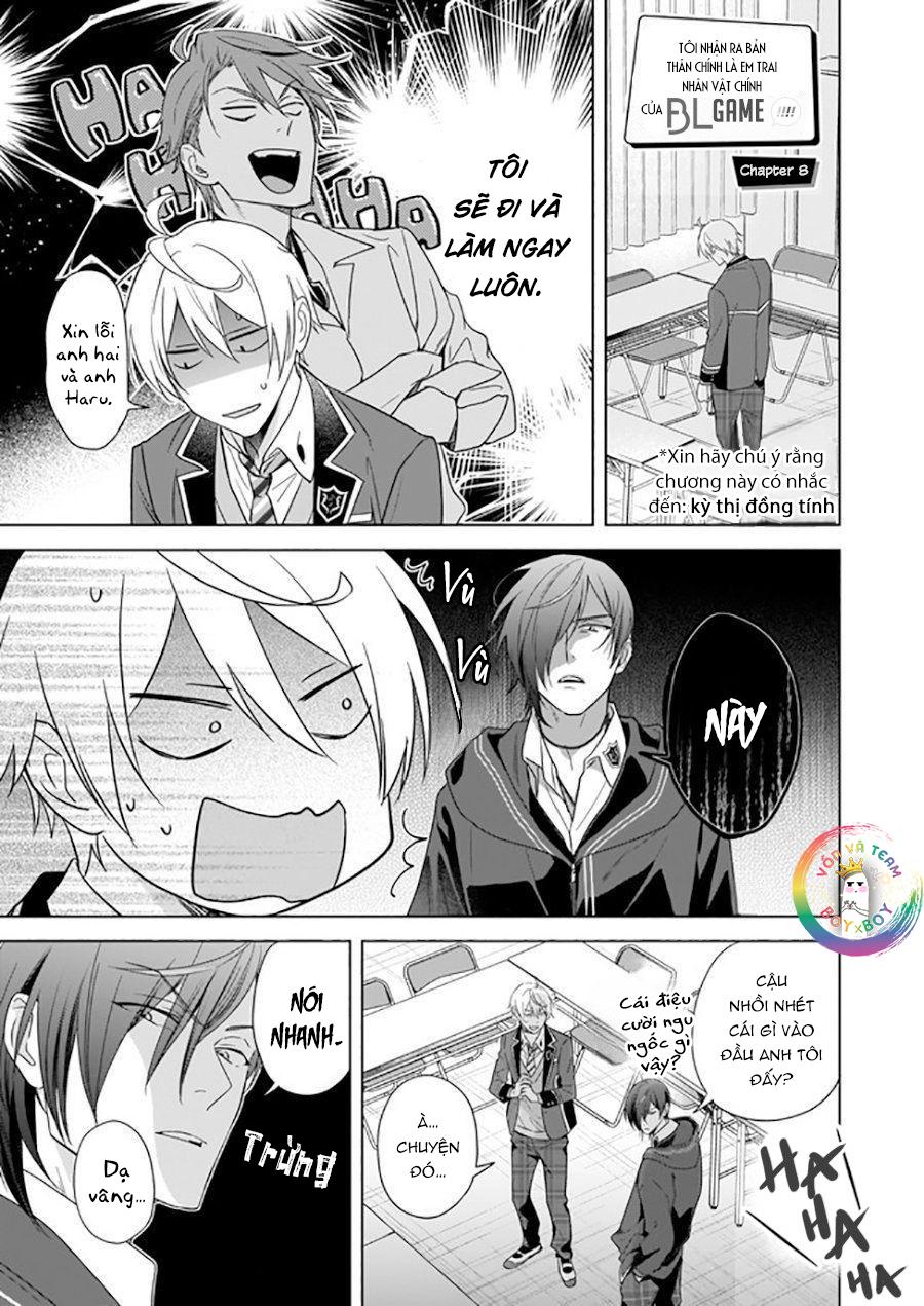tôi nhận ra mình là em trai của nhân vật chính game bl chapter 8 1