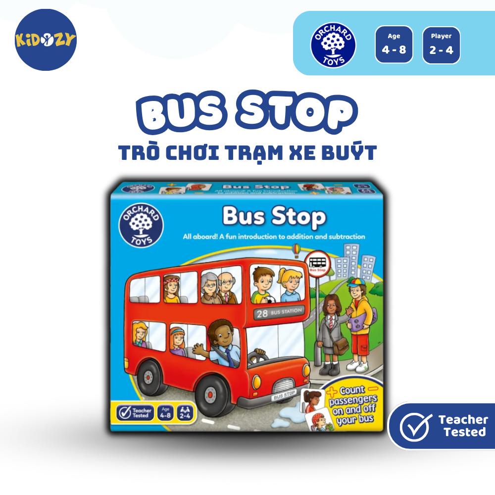 Trò chơi trí tuệ Bus Stop - Orchard Toys giúp trẻ phát triển kỹ năng giao tiếp xã hội, toán cộng trừ