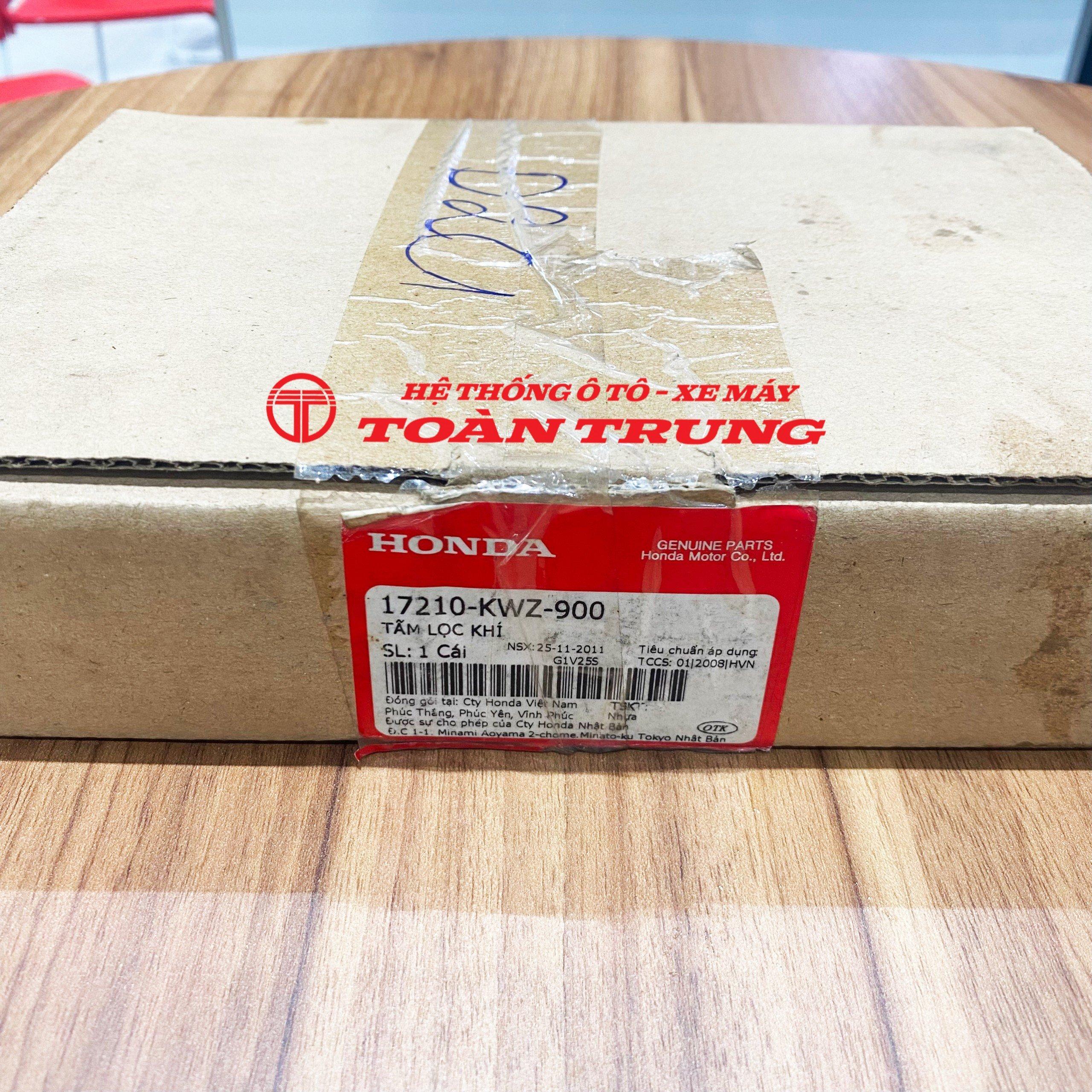 Tấm lọc gió Wave RSX AT chính hãƞg Honda &quot;17210KWZ900&quot;