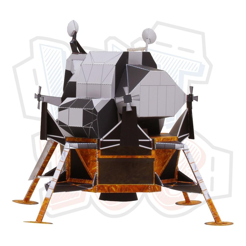 Mô hình giấy Vũ trụ không gian Apollo Lunar Module ver 2