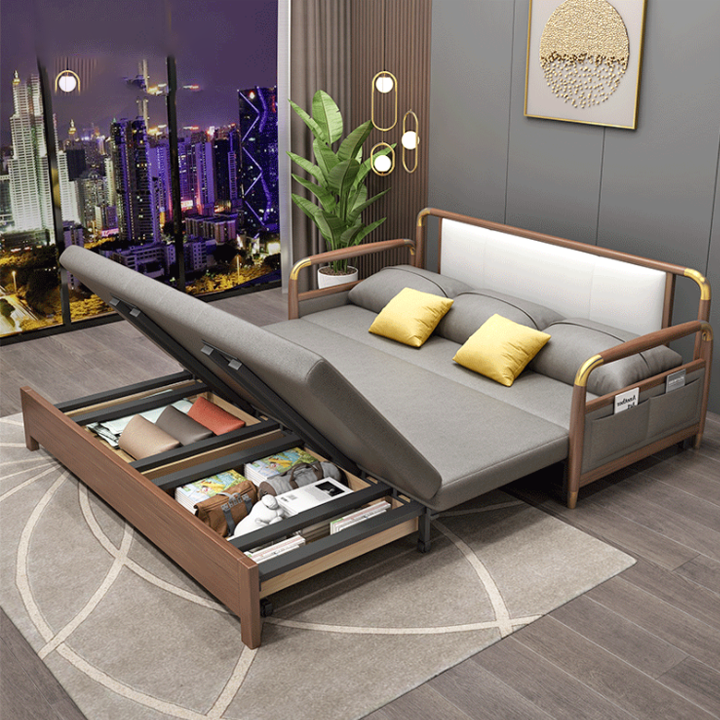 Ghế sofa kéo thành giường thông minh – Ghế sofa giường đa năng - Phong cách hiện đại , sang trọng  - Giường gấp đa năng