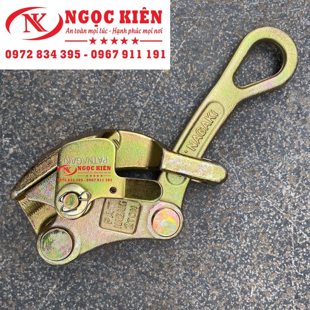 Cóc ngậm cáp ngk 2 tấn - cóc kẹp cáp 2 ton