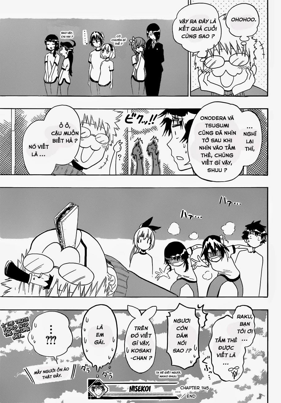 nisekoi - tình yêu giả tạo chapter 145 19