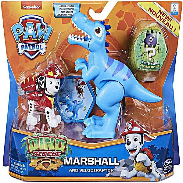 Đồ chơi hoạt hình Chó cứu hộ Paw Patrol Dino Rescue Marshall