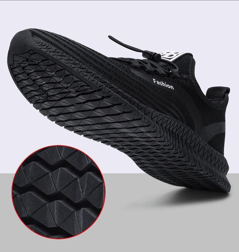 Giày Sneaker Nam Mẫu Mới YAMET YM910 Màu Đen