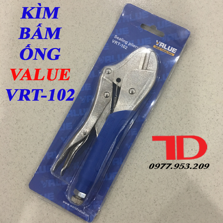 Kìm bấm ống VALUE VRT 102 hàng chính hãng