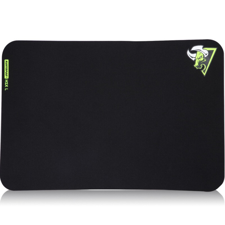 Rantopad H1X fashion game weave cloth rubber mouse pad large black