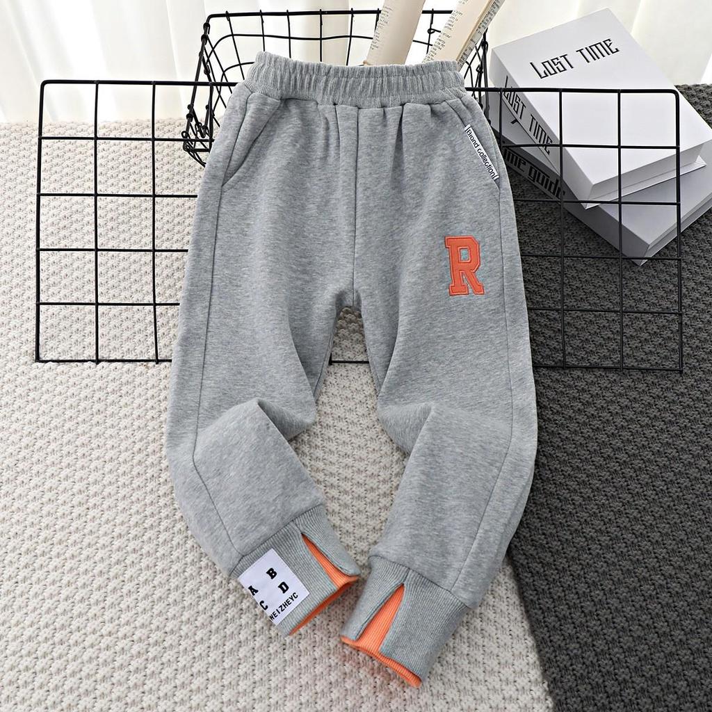 TA30206 Quần jogger R JIMO LFQK218201 dày ấm cho bé