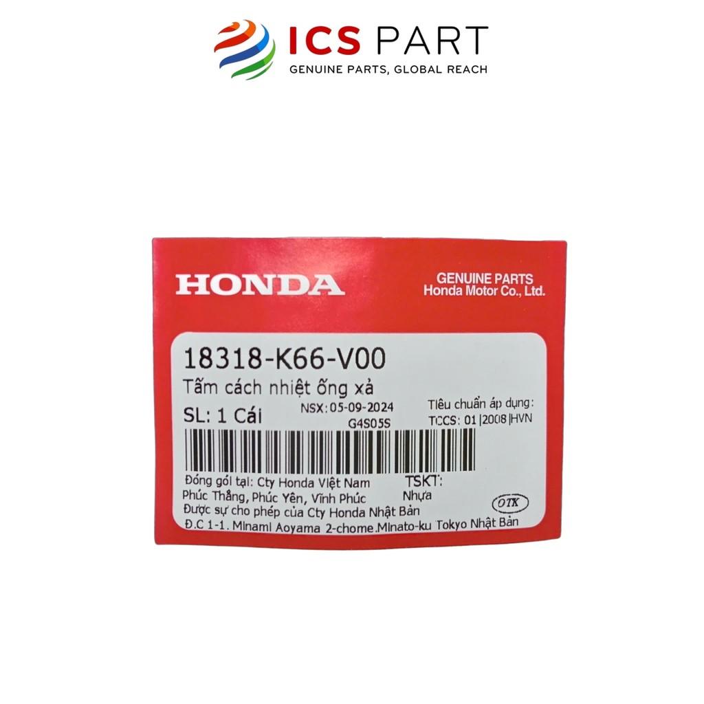 Ốp Pô (Chắn Nhiệt Ống Xả) HONDA Air Blade 125 2015-2016 (18318K66V00)