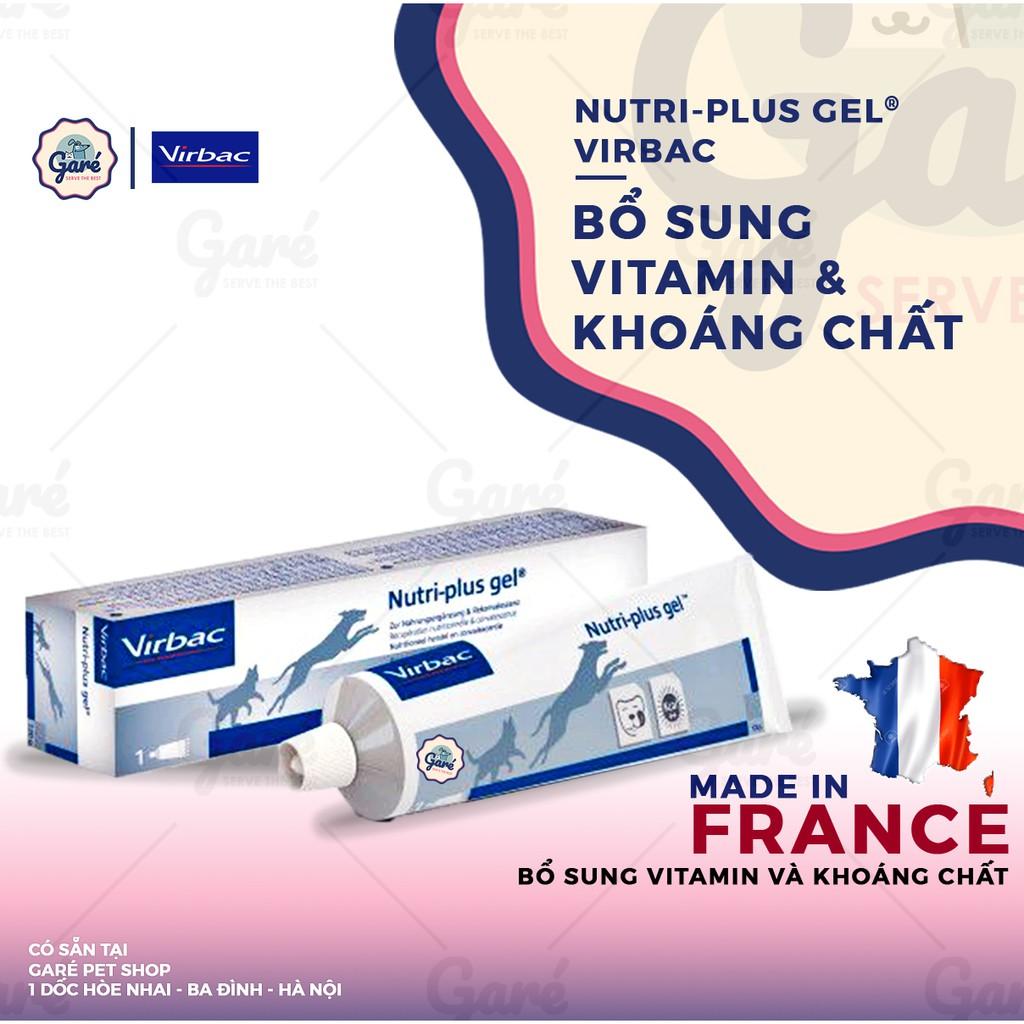 Gel bổ sung dinh dưỡng, vitamin, khoáng chất Nutri Plus Gel cho Chó & Mèo Virbac Pháp 120gr