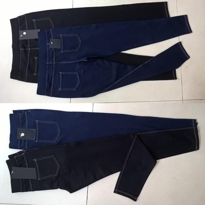 Quần Legging giả jean 4 túi có size 5XL cho bạn dưới 80 kg