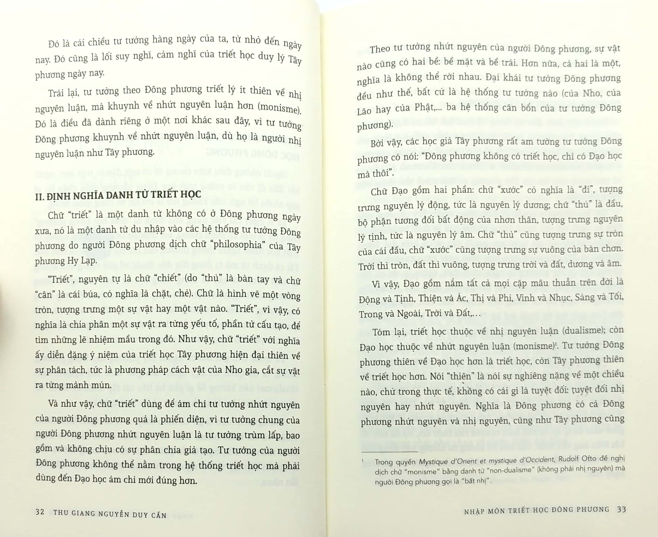 Thu Giang Nguyễn Duy Cần (Nhập Môn Triết Học Đông Phương - Tinh Hoa Đạo Đông Phương - Văn Minh Đông Phương Và Tây Phương - Cái Cười Của Thánh Nhân - Toàn Chân Triết Luận - Thanh Dạ Văn Chung)