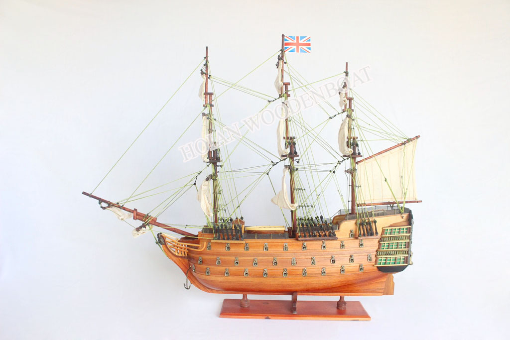 Mô hình thuyền buồm gỗ HMS Victory 50cm - wooden ship