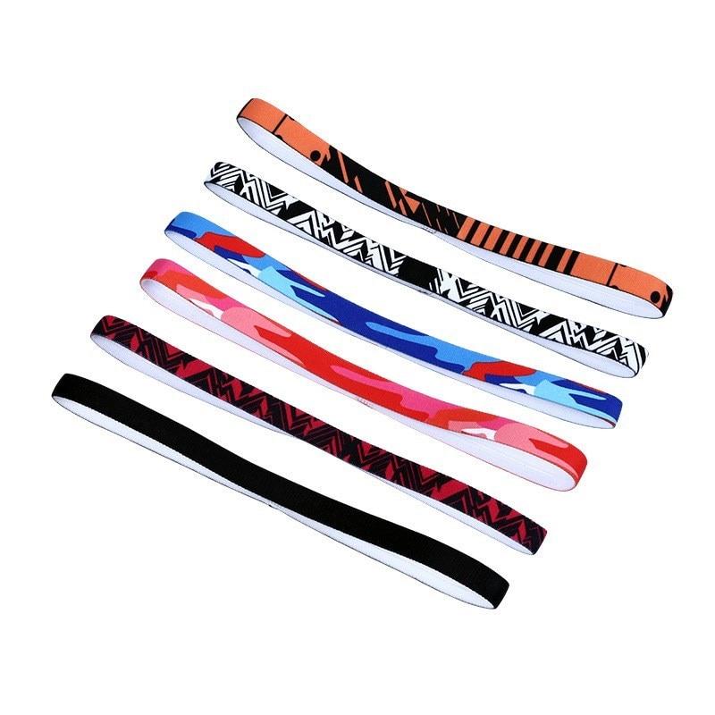 1pcs Yoga Running Fitness Headband Sport Hair Band Yoga Football Anti-slip Elastic Sweatband Gym Sport Headband Accessories