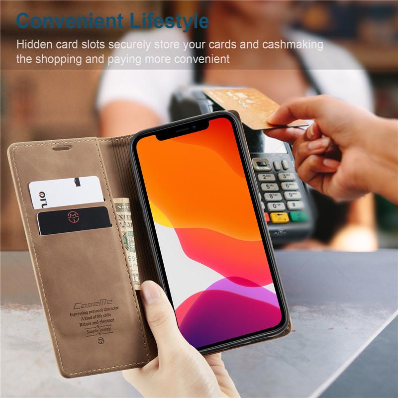 Bao Da Điện Thoại Nắp Lật Kiêm Ví Đựng Thẻ Cho Samsung Galaxy A21s A31 A41 A51 A71 A12 A32 A42 A52 A72 5g