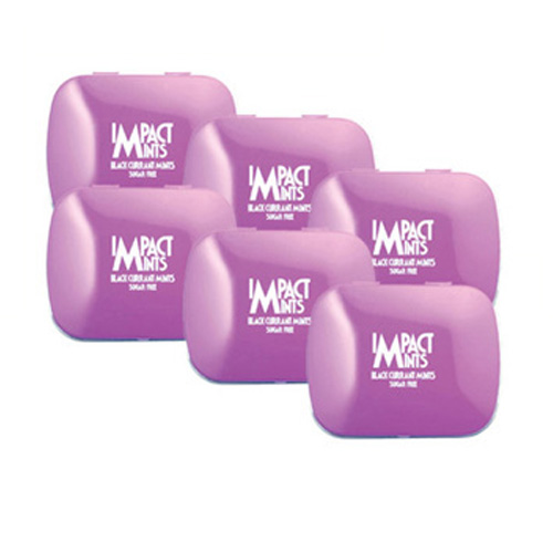 Kẹo bạc hà không đường Impact Mints - hương phúc bồn đen 14g
