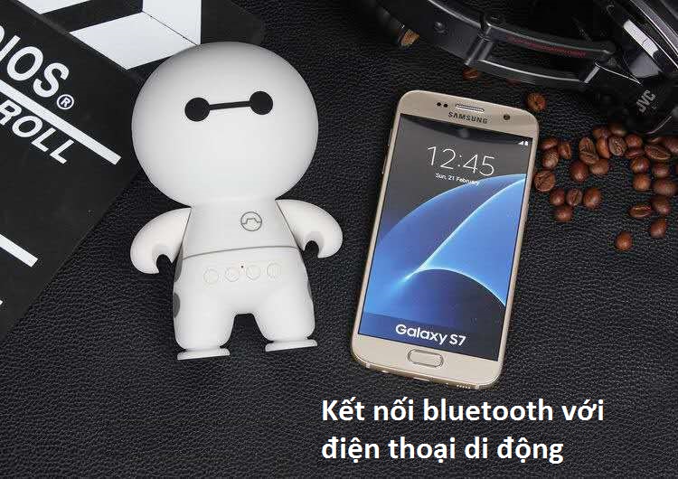 Loa bluetooth hình búp bê S08U - Hàng Nhập Khẩu