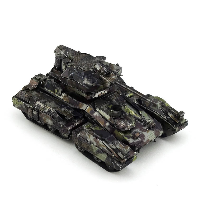 Mô hình thép 3D tự ráp xe tank Halo màu