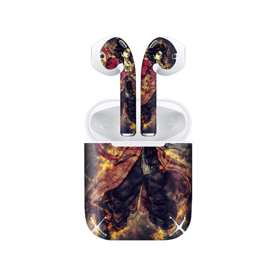 Miếng dán skin cho AirPods in hình Dragon Ball - Goku Super Saiyan 4 - 7vnr82