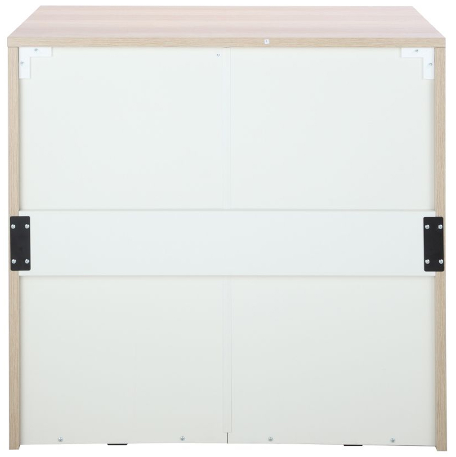Tủ Đựng Đồ Molly/P Màu 3 Ngăn Kéo Gỗ Sồi Trắng (80 x 49.7 x 75.5 cm) Index Living Mall Nhập Khẩu Thái Lan