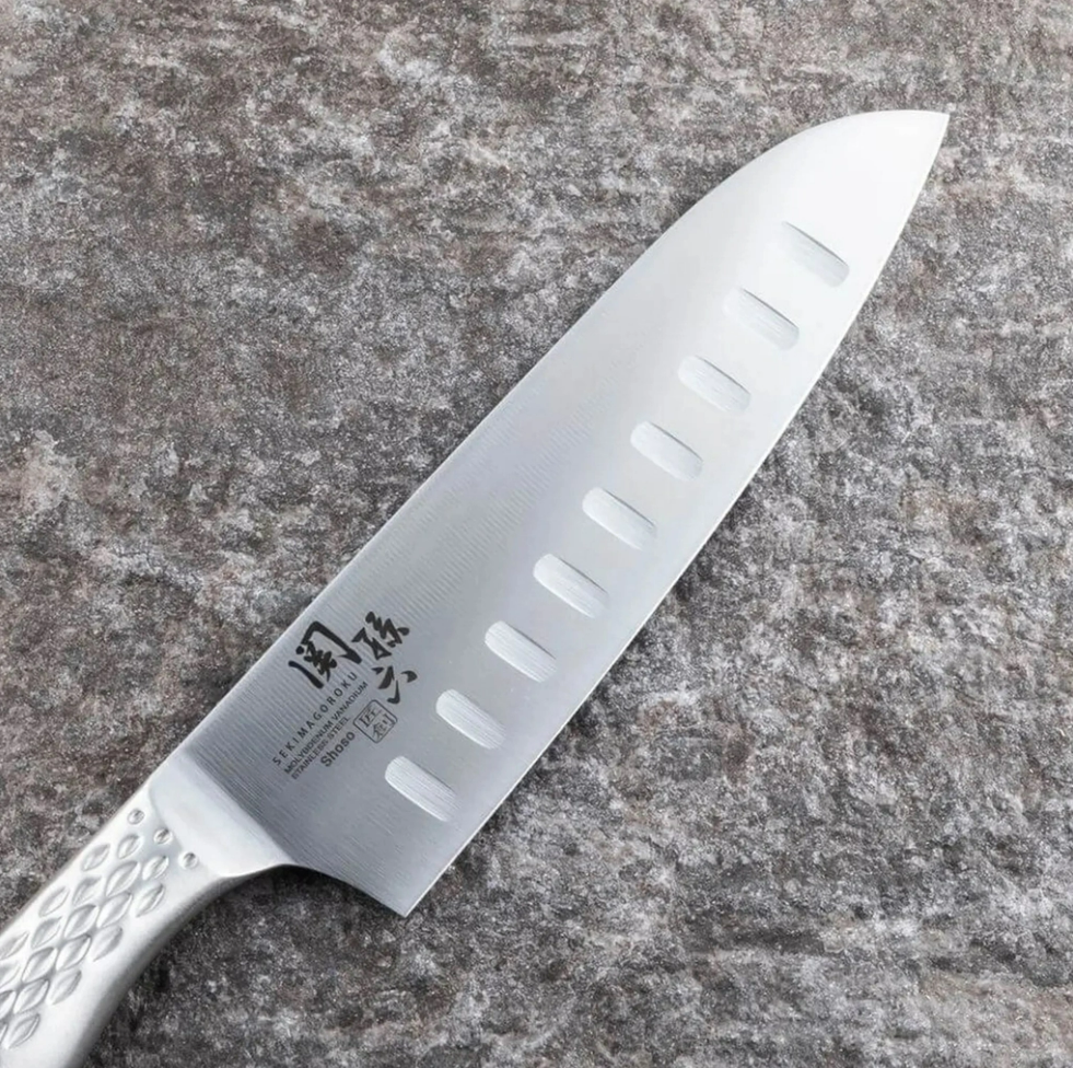 KAI - Seki Magoroku Shoso - Dao Santoku hollow - 16.5cm