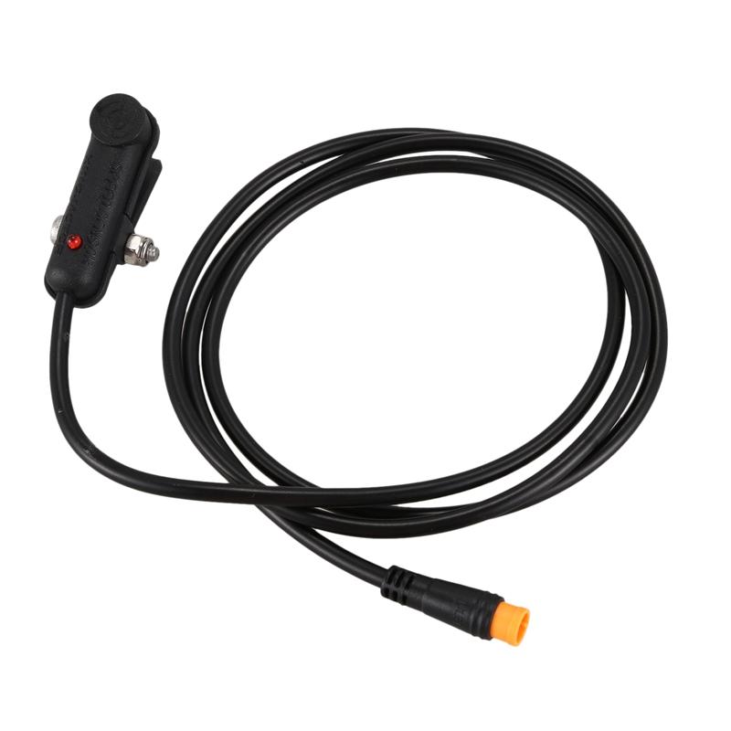 MAC-P12L cảm biến công suất xe đạp điện Bàn hỗ trợ cảm biến đôi cảm biến Hall Power Sợi phụ Phụ kiện chuyển đổi xe đạp Màu sắc: Đen: Đen