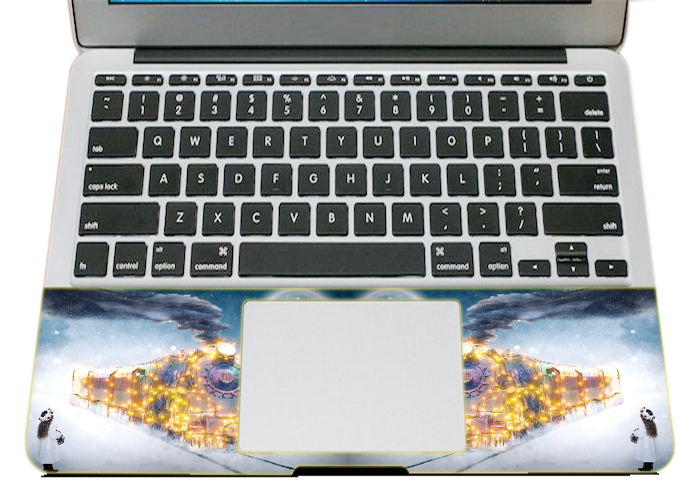 Mẫu Dán Trang Trí Mặt Ngoài + Lót Tay Laptop Holidays LTHLD - 161