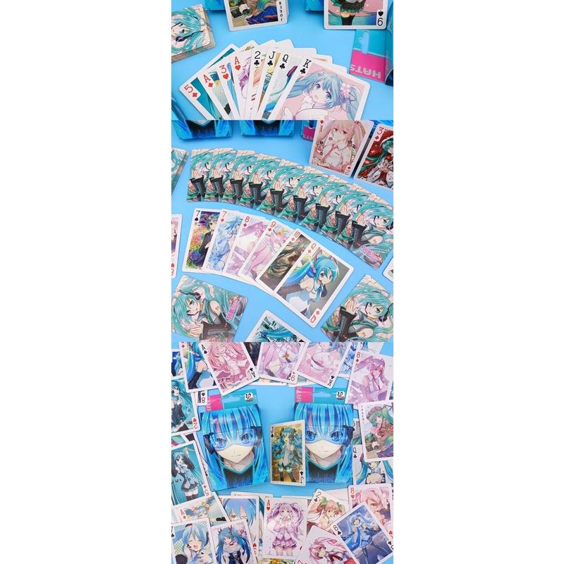 Bài tây anime Hatsune Miku, tú lơ khơ, manga - 54 lá