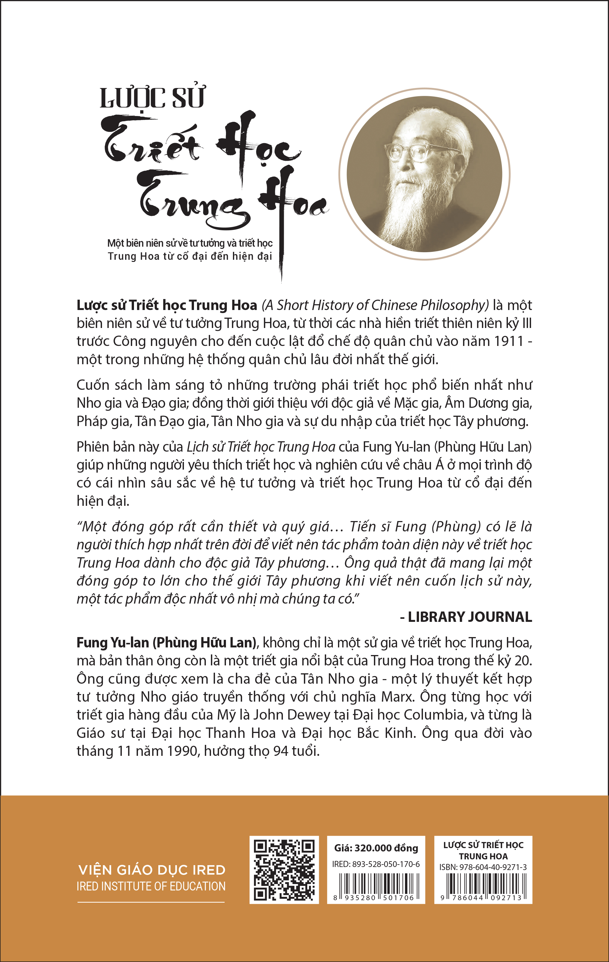 Sách Lược Sử Triết học Trung Hoa