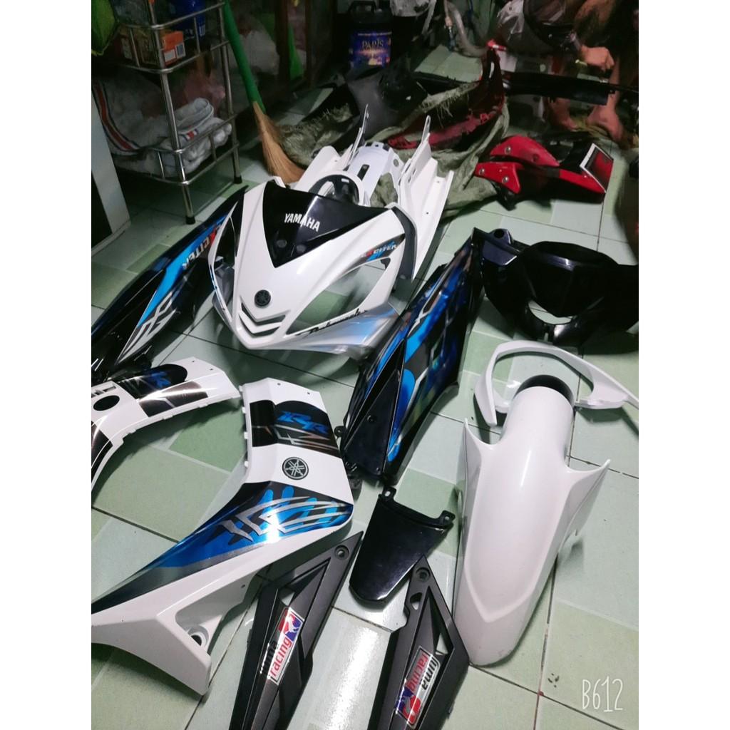 Tem exciter 2010 xanh đen crom