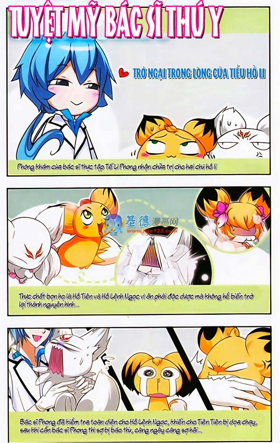 tuyệt mỹ bác sĩ thú y chapter 3 1