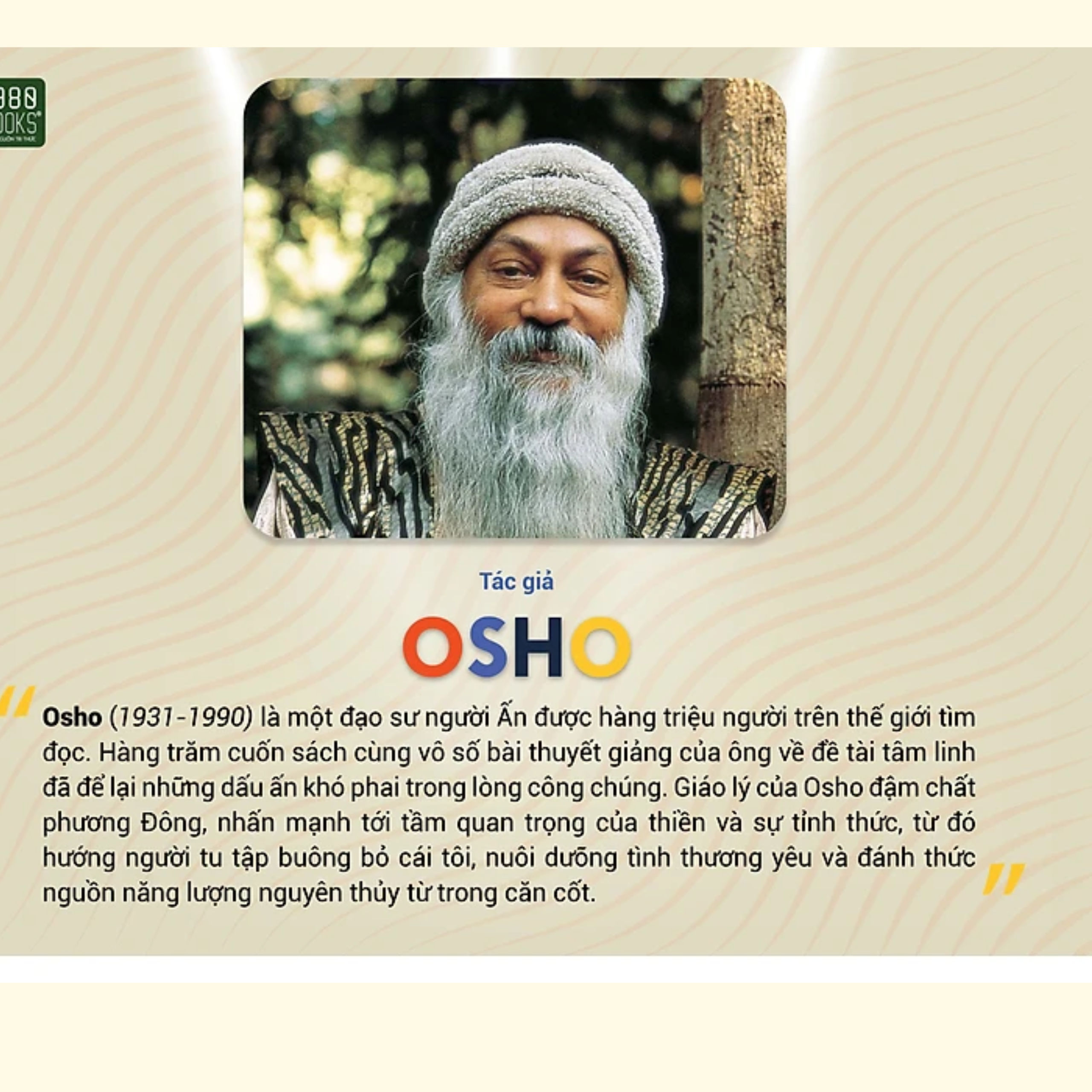 Cuốn Sách Tâm Linh Triết Lí Của Osho : Osho - Tâm Trí Tỉnh Thức