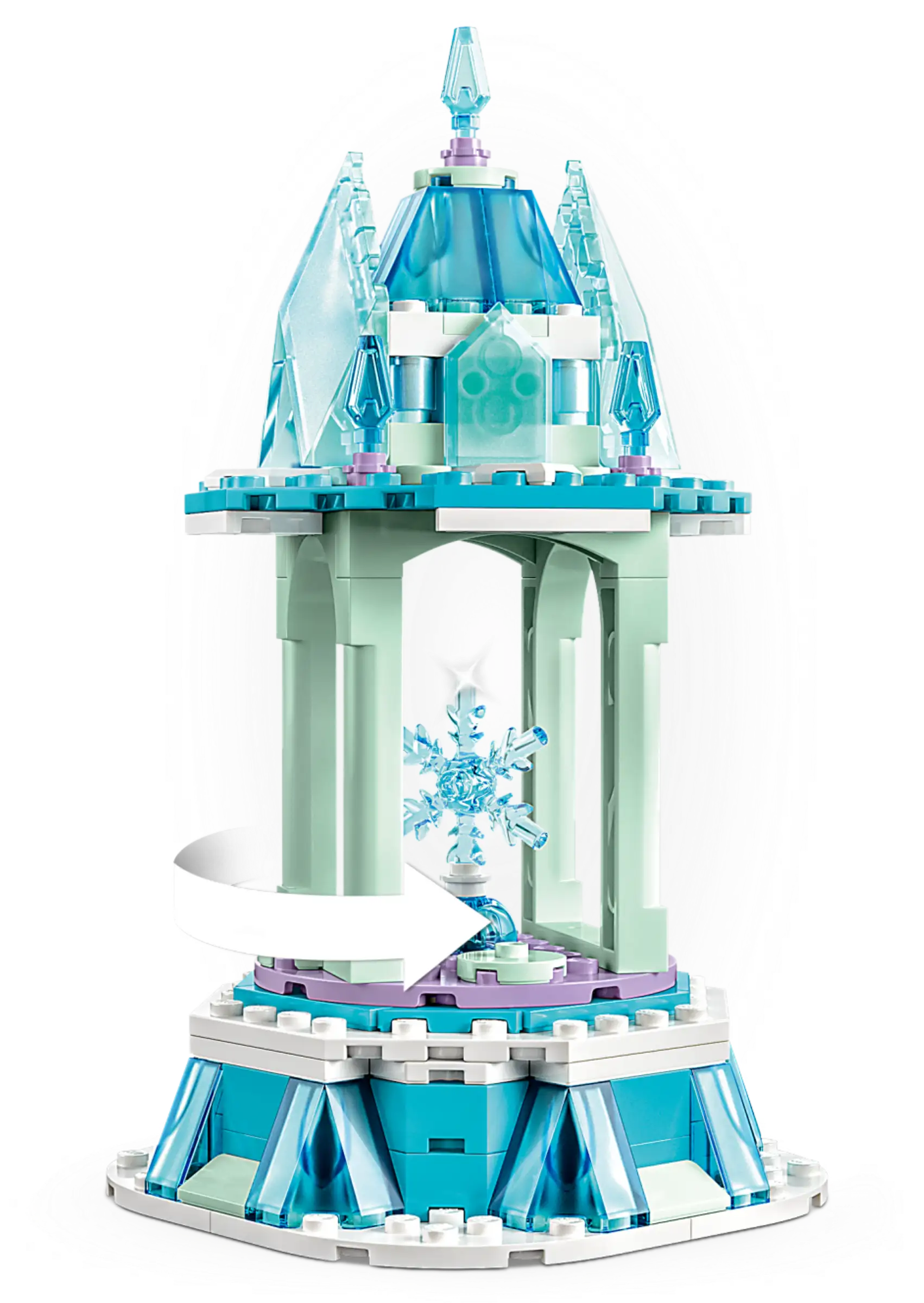 Đồ Chơi Lắp Ráp ung Điện Ma Thuật Của Anna Và Elsa - Anna and Elsa's Magical Carousel - Lego Disney Princess 43218 (175 Mảnh Ghép)