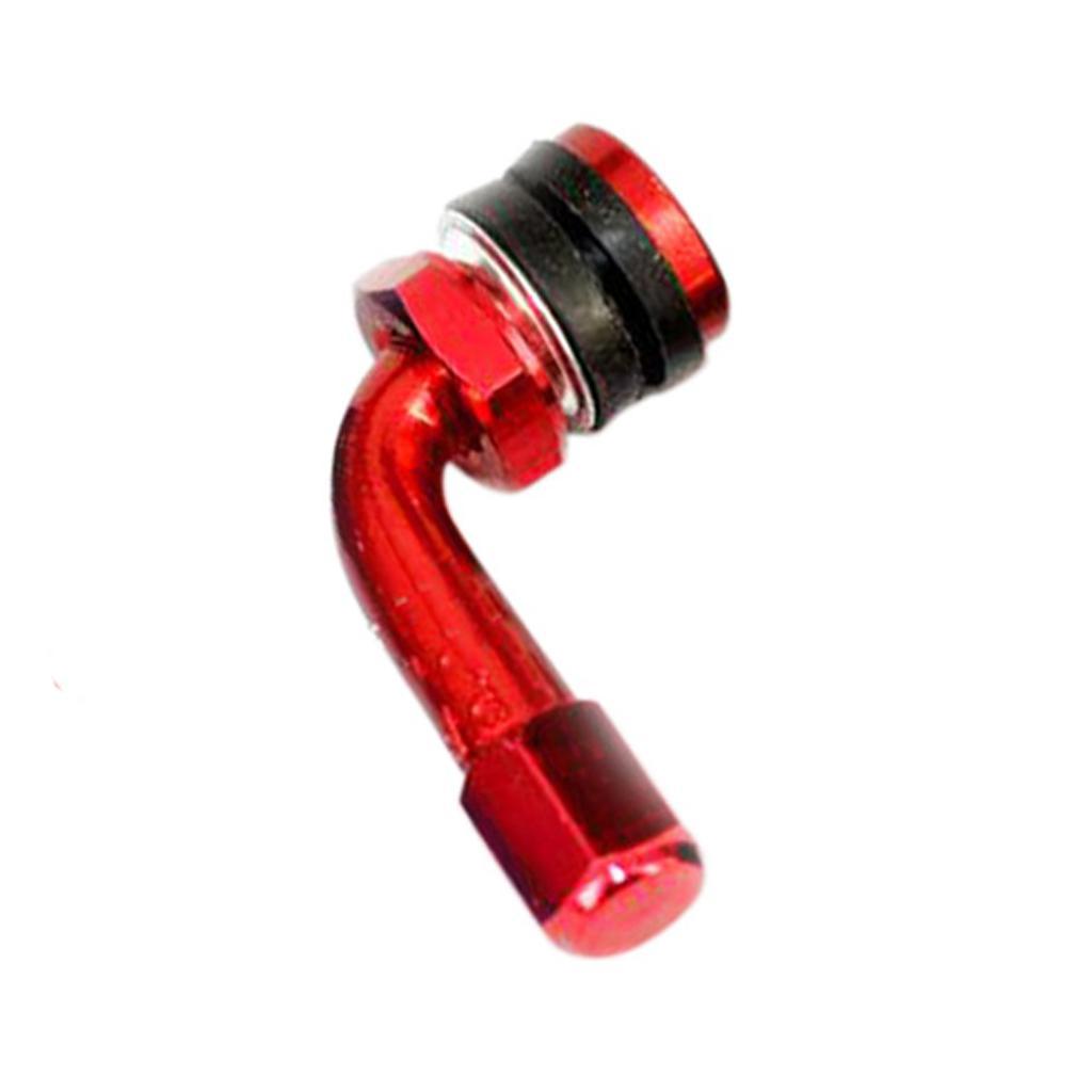 Motorcycle Car Wheel Tire Tyre Valve Stems Caps 90 Degree for Motorbike Dirt Pit bike