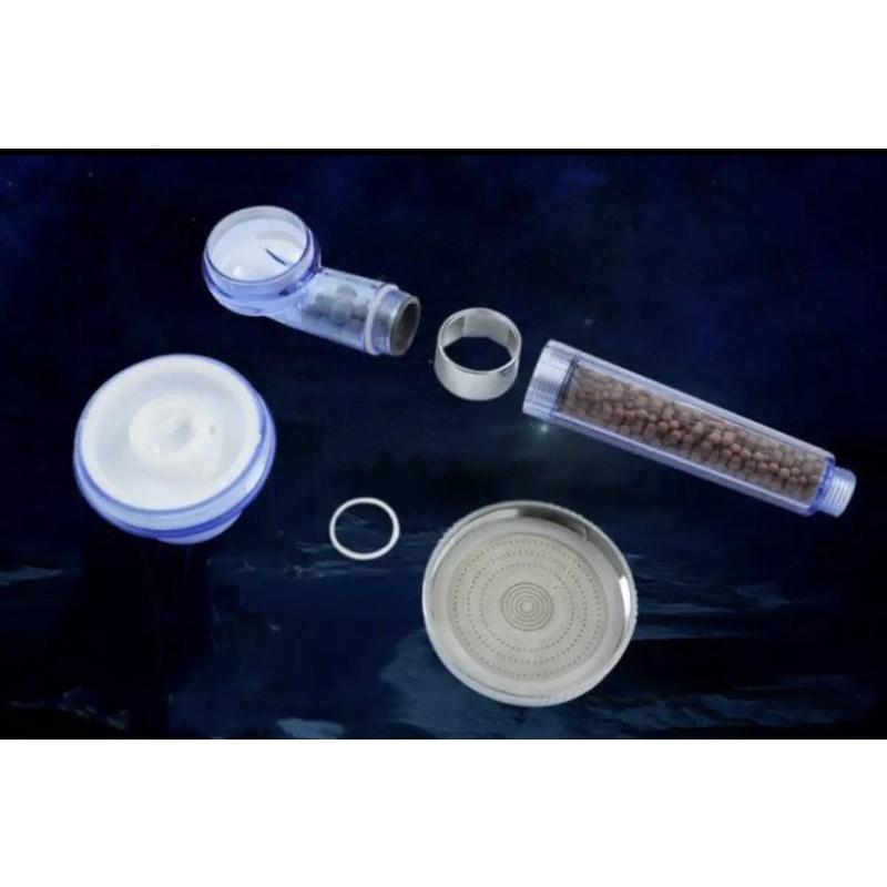 Vòi sen tăng áp 3 chế độ chỉnh có hạt lọc nano -