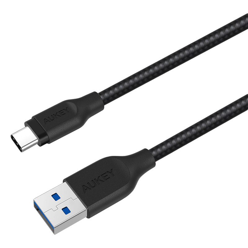 Dây Cáp Sạc USB Type-C Aukey CB-AC2 (2.0m) - Hàng Chính Hãng