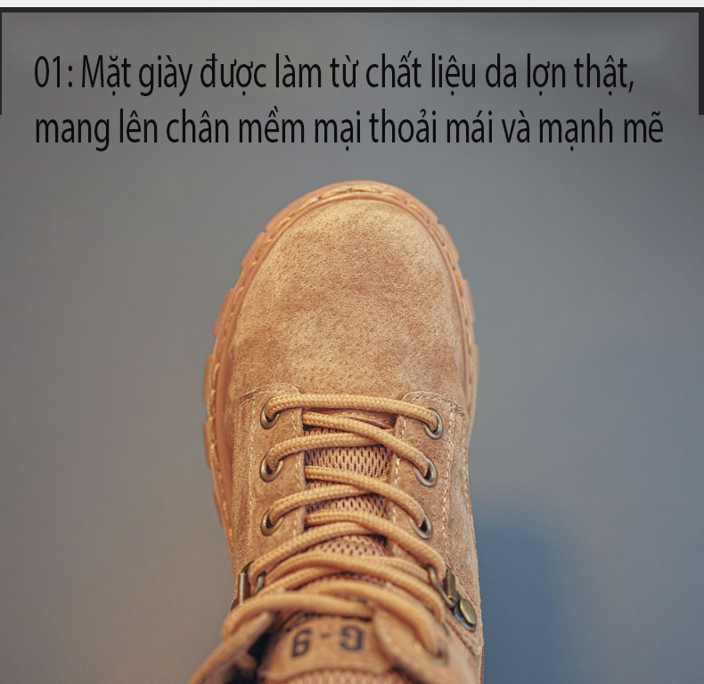 GIAY.8877 Giày Martin Boots trẻ em nam và nữ chống nước, chống mòn bảo vệ đôi chân của bạn