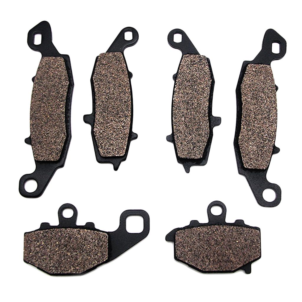 Motorcycle Front And Rear Brake Pads for Kawasaki KLE 650 2007-2013