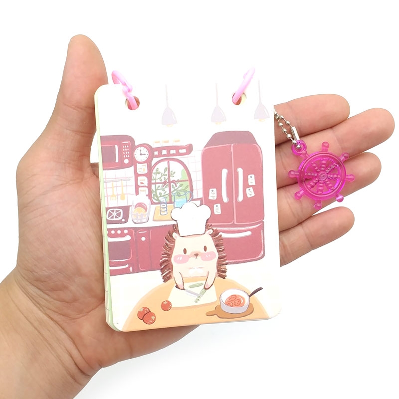 Sổ Note Nhí XQA7-931 - Mẫu 2 (Móc Phụ Kiện Ngẫu Nhiên)