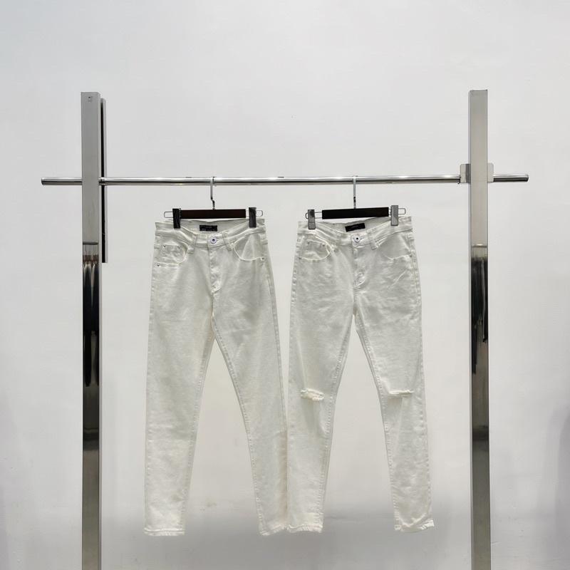Quần Jeans Skinny Trắng