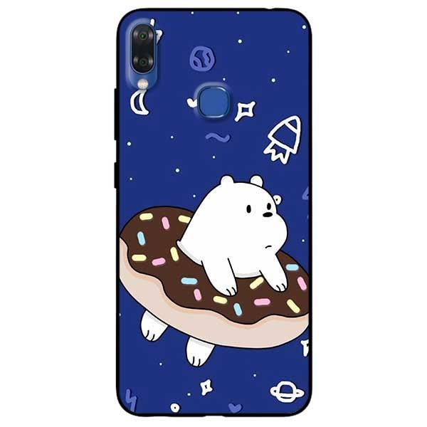 Ốp lưng dành cho Vsmart Live - Joy 1 Plus  - Active 3 - Joy 3 mẫu Gấu Trắng Donut