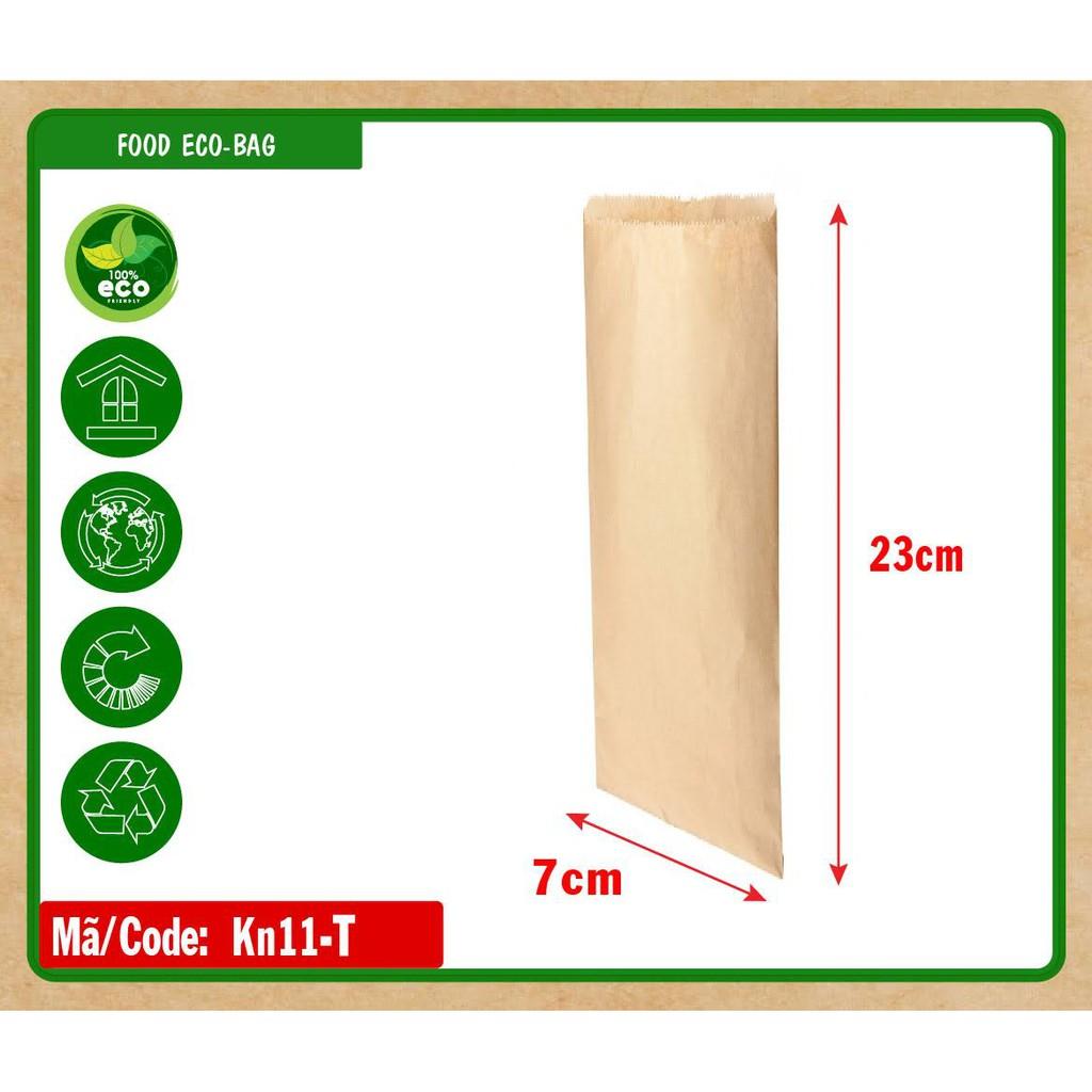 Túi giấy đựng bánh mì que | 1,000 cái