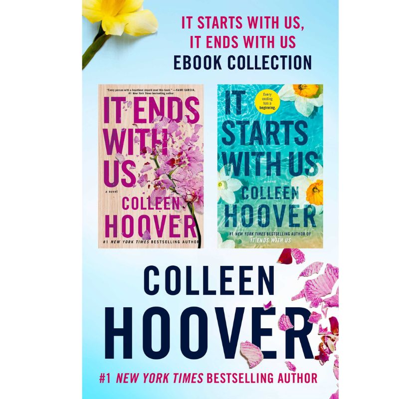 Combo 2 cuốn Sách: t Starts with Us (UK edition, hardcover) và It Maybe Now (UK edition, paperback) by Colleen Hoover