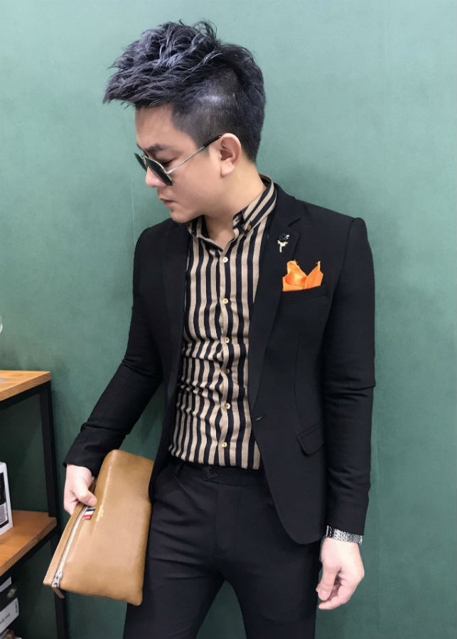 Áo Vest Nam Hàn Quốc Titishop AVN121 - Đen (Size